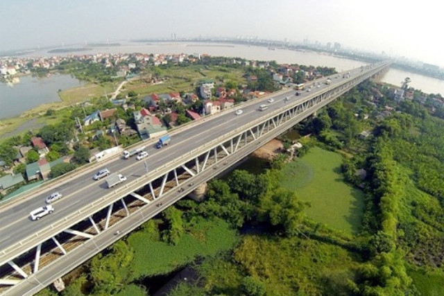 Chiều 18-9, đoàn chuyên gia Nga sẽ khảo sát mặt cầu Thăng Long