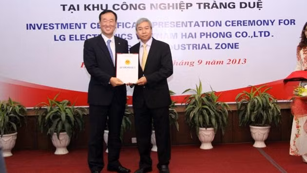 LG khởi động dự án đầu tư 1,5 tỷ USD tại Hải Phòng