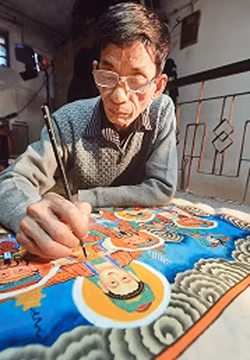 Giữ hồn tranh dân gian Hàng Trống 