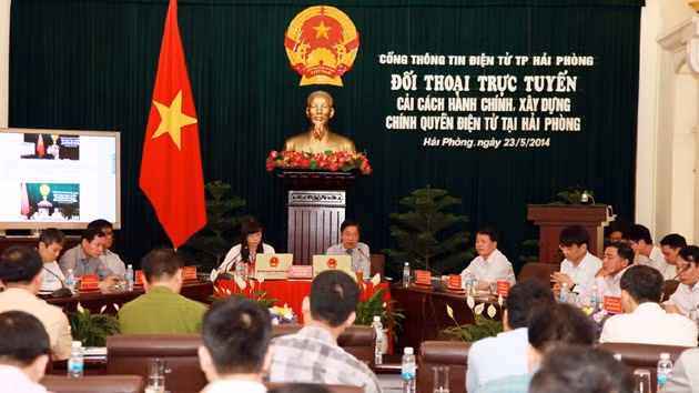 Hải Phòng lần đầu tổ chức đối thoại trực tuyến