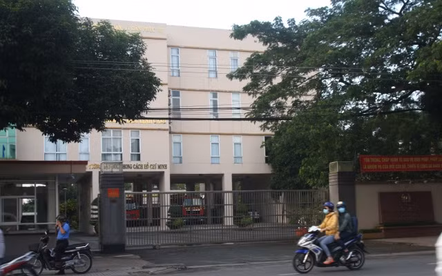 Trụ sở Phòng PC07, nơi Đại úy Dương tử vong.