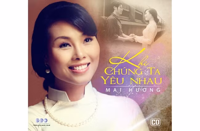 An-bum “Khi chúng ta yêu nhau” của nghệ sĩ Mai Hương.