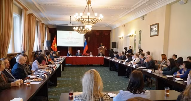 Diễn đàn khoa học “Giảng dạy tiếng Việt và Việt Nam học tại Liên bang Nga”.