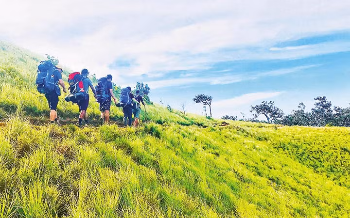 (1) Lữ khách tìm về con đường “hạt muối năm xưa” trên cao nguyên Di Linh.