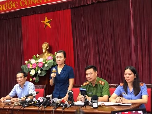 UBND quận Cầu Giấy tổ chức họp báo thông tin về vụ việc 