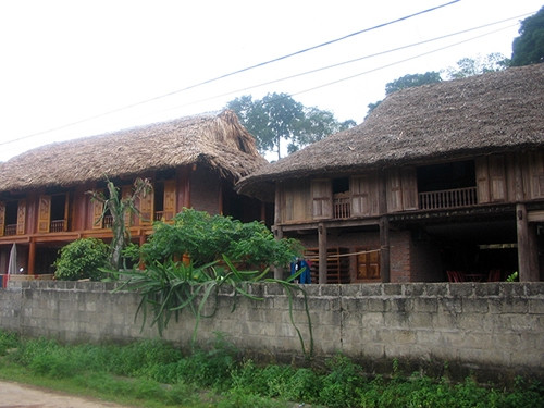 Một góc làng Tân Lập (Tân Trào) hôm nay.