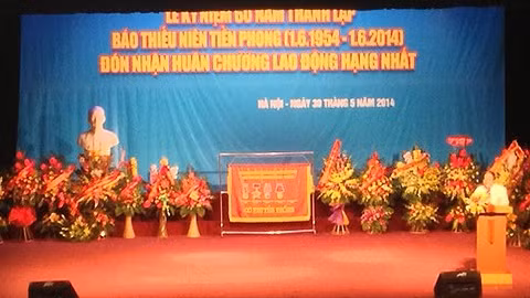 Báo Thiếu niên Tiền phong kỷ niệm 60 năm ra số đầu 