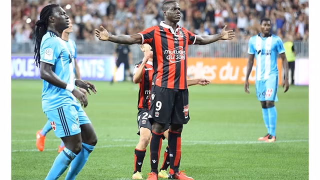 Mario Balotelli đã có màn ra mắt ấn tượng tại Ligue 1. (Ảnh: L'Équipe)