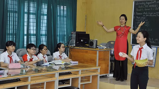 Để dạy học đạt chất lượng, phương pháp dạy của giáo viên là yếu tố quan trọng. Ảnh: HẢI NGUYỄN