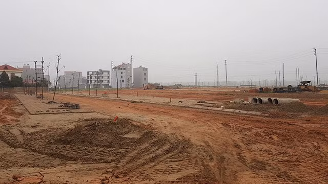 Dự án Khu B, Khu đô thị Đình Trám - Sen Hồ vẫn chưa giải phóng xong mặt bằng.