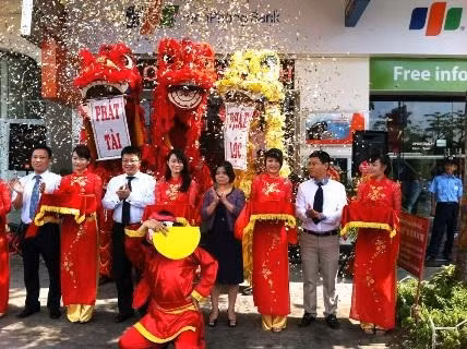 TienPhong Bank khai trương PGD Đinh Tiên Hoàng