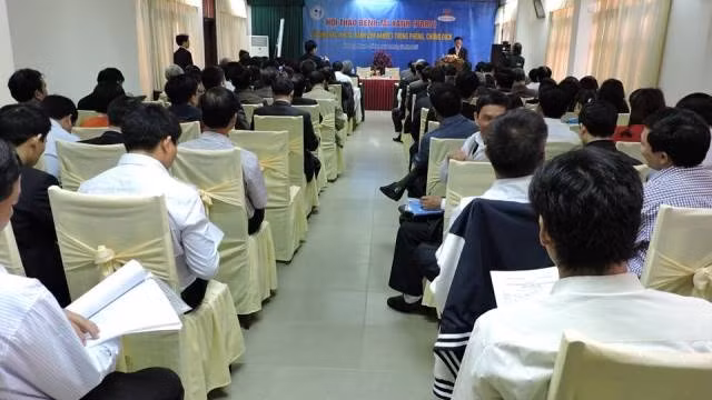 Quang cảnh hội thảo.