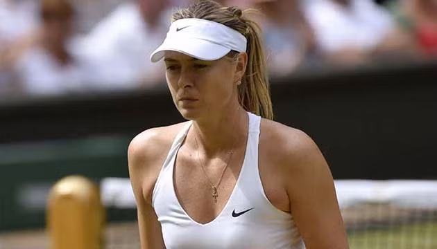 Tay vợt nữ Maria Sharapova. (ảnh minh hoạ)