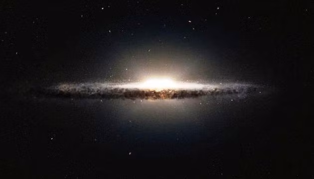 Hình ảnh 3D của dải ngân hà – nơi có Hệ mặt trời và trái đất tồn tại.