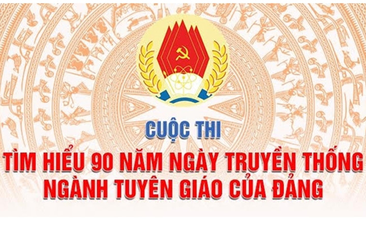 Tổ chức thi trắc nghiệm về lịch sử 90 năm ngành Tuyên giáo