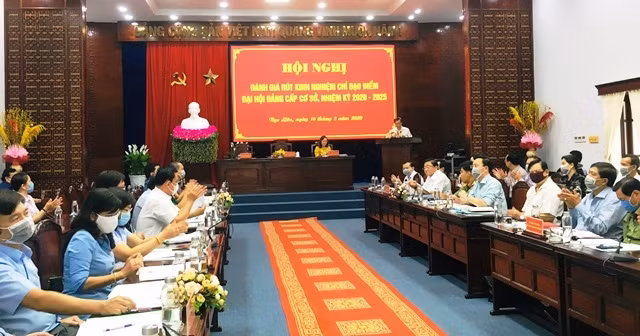 Tỉnh ủy Bạc Liêu đánh giá, rút kinh nghiệm Đại hội điểm Đảng bộ cơ sở.