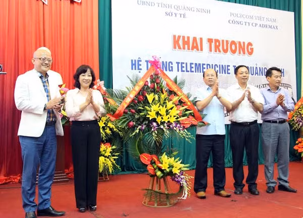 Khai trương hệ thống Telemedicine tại Quảng Ninh