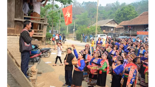 Tết Té nước của dân tộc Lào ở Điện Biên được công nhận di sản quốc gia 