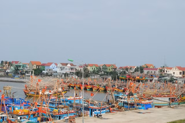 Một góc xã Thanh Trạch.