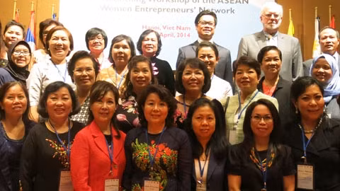 Lễ ra mắt Mạng lưới doanh nhân nữ ASEAN tại Hà Nội (Ảnh minh họa).
