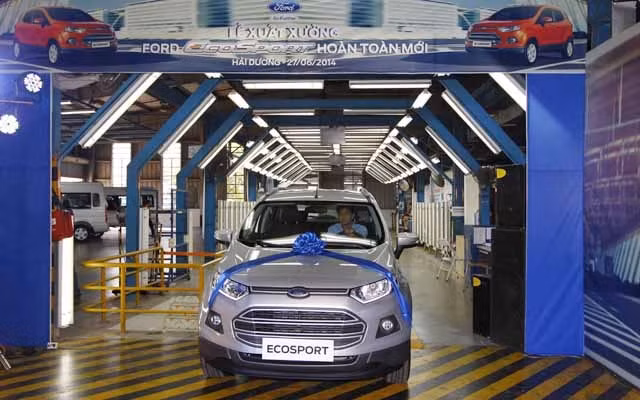 Ford Việt Nam chính thức xuất xưởng mẫu EcoSport mới