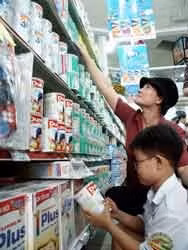 Loạn thị trường sữa bột