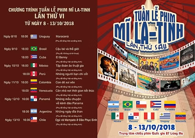 10 bộ phim đặc sắc tại Liên hoan phim Mỹ La-tinh lần thứ VI 