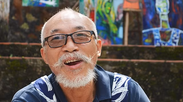 họa sĩ Hoàng Hà Tùng.