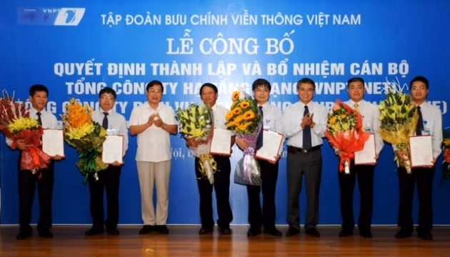 VNPT công bố quyết định thành lập ba tổng công ty
