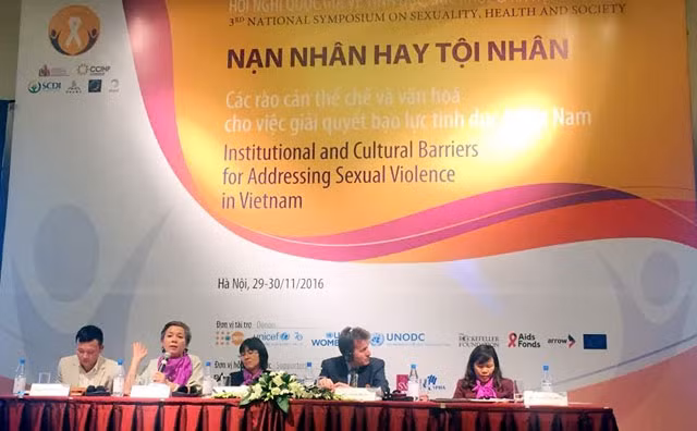 Kết nối và hợp tác để giải quyết bạo lực tình dục ở Việt Nam