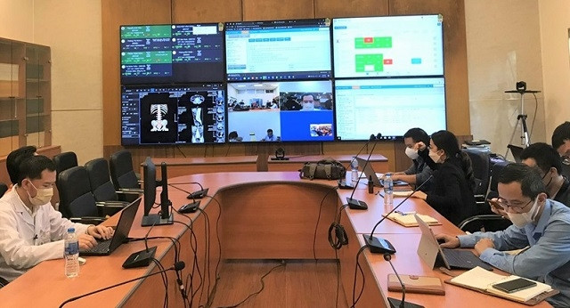 Bệnh viện Đại học Y Hà Nội đã chuẩn bị sẵn sàng cho buổi khai trương nền tảng khám, chữa bệnh từ xa. 
