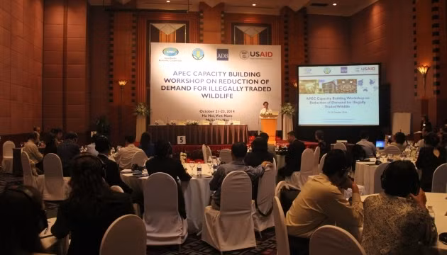 Cộng đồng APEC cùng bảo vệ động vật hoang dã.