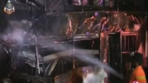 Hiện trường vụ tai nạn.