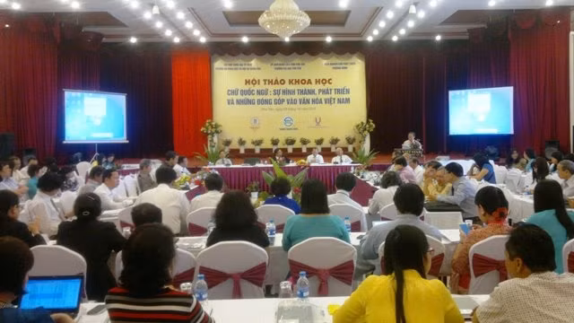 Quang cảnh hội thảo.