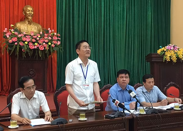 Phó Chủ tịch UBND quận Thanh Xuân Đặng Hồng Thái làm rõ các thông tin về vụ việc liên quan đến Phó Chủ tịch UBND quận Lê Mai Trang.