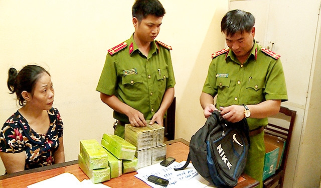 Công an TP Thanh Hóa triệt xóa đường dây mua bán, vận chuyển ma túy lớn, thu giữ tang vật.