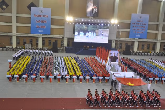 Gần hai nghìn học sinh tham dự Hội khỏe Phù Đổng thành phố Hà Nội lần thứ 9