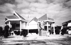 Khu trung tâm di tích ngục Kon Tum.