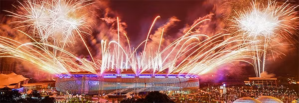Chủ nhà Malaysia đã tổ chức buổi lễ khai mạc SEA Games 29 rất thành công.