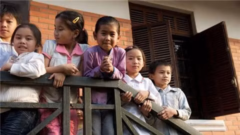 Trẻ em ở làng SOS Việt Trì (Ảnh: SOS Vietnam).
