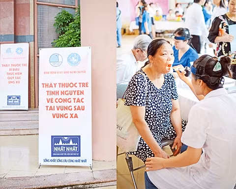 Hành trình vì sức khỏe người cao tuổi