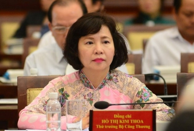 Bà Hồ Thị Kim Thoa.