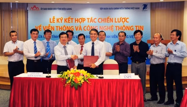 Kiên Giang hợp tác với VNPT xây dựng chính quyền điện tử