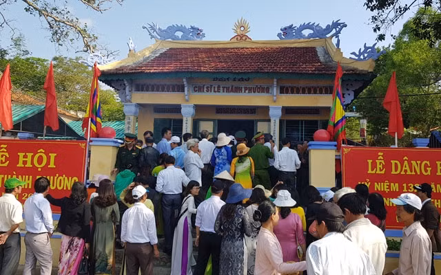 Phú Yên tưởng niệm 132 năm Ngày mất danh nhân lịch sử Lê Thành Phương 