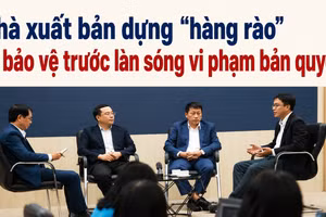 Tọa đàm "Tăng cường sức đề kháng trong cuộc chiến chống vi phạm bản quyền ở lĩnh vực xuất bản".