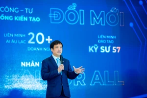Ông Nguyễn Văn Khoa - Tổng giám đốc FPT: phát biểu tại Ngày hội Đổi mới sáng tạo quốc gia năm 2025.