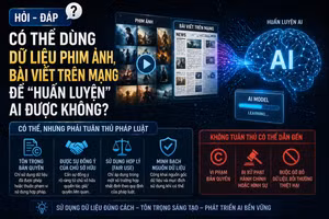 [Hỏi-đáp] Có thể dùng dữ liệu phim ảnh, bài viết trên mạng để "huấn luyện" AI được không?