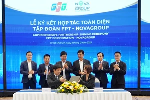 Tập đoàn FPT và NovaGroup ký kết hợp tác chiến lược toàn diện trong công tác chuyển đổi số.