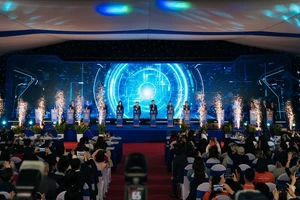 Nhấn nút khởi công Khu Công viên Công nghệ số và hỗn hợp tại Hà Nội.