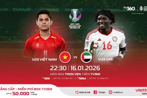 Tối nay, U23 Việt Nam sẽ gặp U23 UAE.